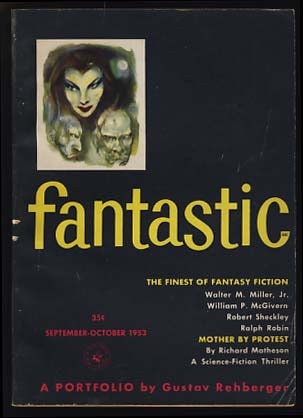 Item #19406 Fantastic September-October 1953. Howard Browne, ed