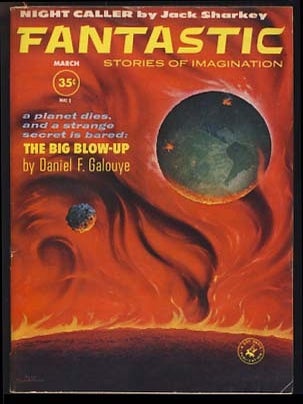 Item #19407 Fantastic March 1961. Cele Goldsmith, ed