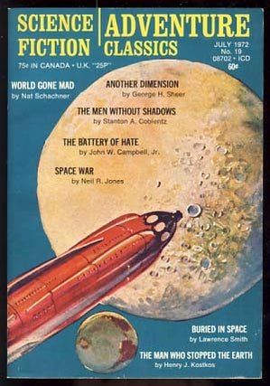 Item #19467 Science Fiction Adventure Classics July 1972. Sol Cohen, ed
