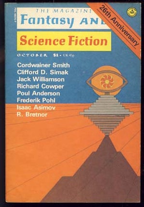 Item #19512 The Magazine of Fantasy and Science Fiction October 1975. Edward L. Ferman, ed