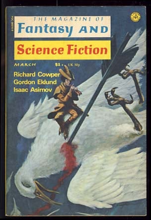 Item #19519 The Magazine of Fantasy and Science Fiction March 1976. Edward L. Ferman, ed.