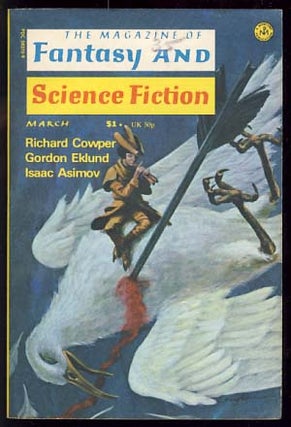 Item #19520 The Magazine of Fantasy and Science Fiction March 1976. Edward L. Ferman, ed