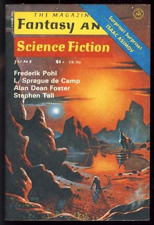 Item #19522 The Magazine of Fantasy and Science Fiction June 1976. Edward L. Ferman, ed.