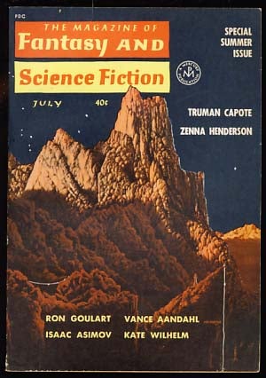 Item #19529 The Magazine of Fantasy and Science Fiction July 1962. Edward L. Ferman, ed