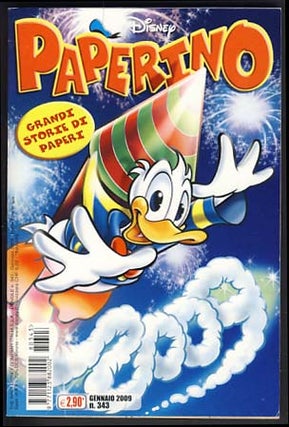 Item #20067 Paperino #343 (Donald Duck Italian Stories). François Corteggiani, Julian Jordan