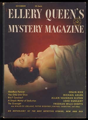 Item #20323 Ellery Queen's Mystery Magazine December 1951. Ellery Queen, ed