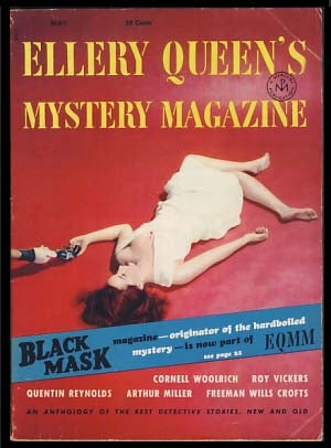 Item #20325 The Gatewood Caper in Ellery Queen's Mystery Magazine May 1953. Dashiell Hammett