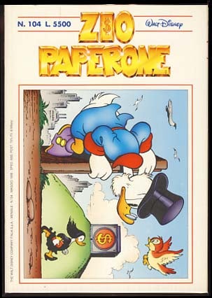 Item #20371 Zio Paperone #104 (Uncle Scrooge Italian Edition). Don Rosa