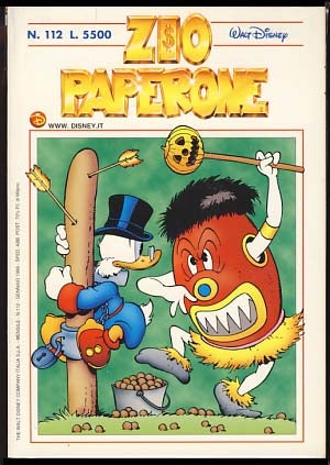 Item #20372 Zio Paperone #112 (Uncle Scrooge Italian Edition). Don Rosa