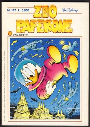 Item #20404 Zio Paperone #117 (Uncle Scrooge Italian Edition). Don Rosa
