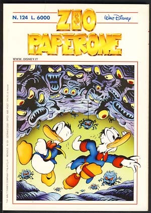 Item #20406 Zio Paperone #124 (Uncle Scrooge Italian Edition). Don Rosa