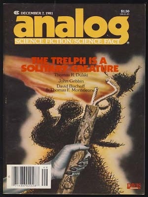 Item #20414 Analog Science Fiction Science Fact December 7, 1981. Stanley Schmidt, ed