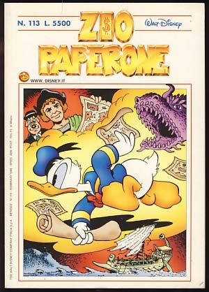 Item #20425 Zio Paperone #113 (Uncle Scrooge Italian Edition). Don Rosa