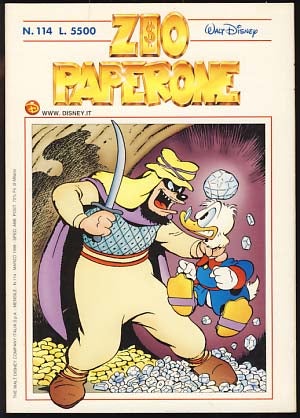 Item #20426 Zio Paperone #114 (Uncle Scrooge Italian Edition). Don Rosa