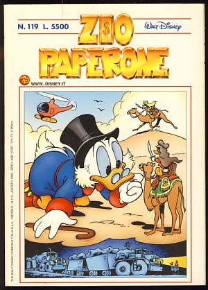 Item #20428 Zio Paperone #119 (Uncle Scrooge Italian Edition). Don Rosa