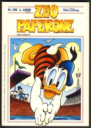 Item #20430 Zio Paperone #130 (Uncle Scrooge Italian Edition). Don Rosa