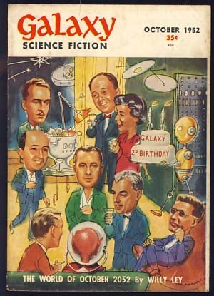 Item #20465 Galaxy Science Fiction October 1952. H. L. Gold, ed