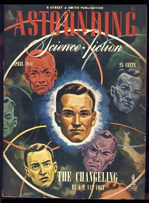 Item #20470 Astounding Science Fiction April 1944. John W. Campbell, ed, Jr