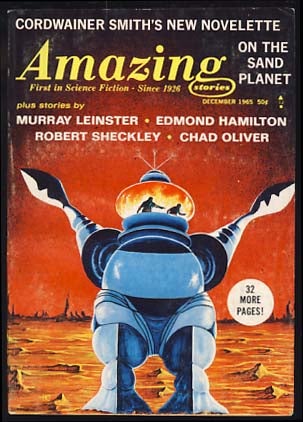 Item #20552 Amazing Stories December 1965. Sol Cohen, ed