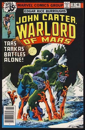 Item #20658 John Carter Warlord of Mars No. 18. Chris Claremont, Frank Miller