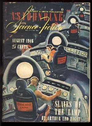 Item #20699 Astounding Science Fiction August 1946. John W. Campbell, ed, Jr