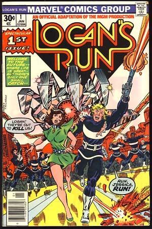 Item #20763 Logan's Run #1. Gerry Conway, George Perez.