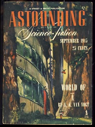 Item #20791 Astounding Science Fiction September 1945. John W. Campbell, ed, Jr