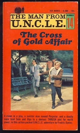 Item #20824 The Man from U.N.C.L.E. #14 - The Cross of Gold Affair. Fredric Davies