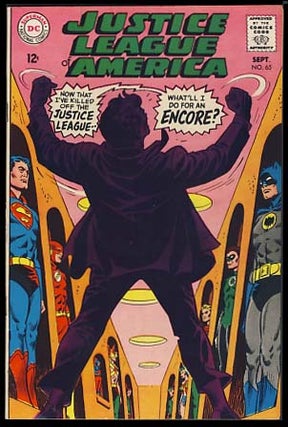 Item #20924 Justice League of America #65. Gardner Fox, Dick Dillin