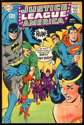 Item #20925 Justice League of America #66. Dennis O'Neil, Dick Dillin