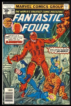 Item #20969 Fantastic Four #184. Len Wein, George Perez.