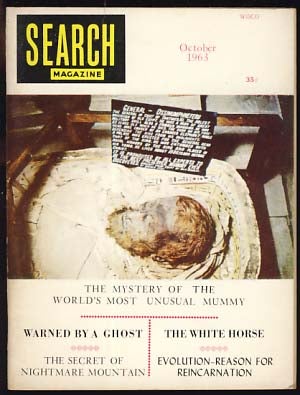 Item #21011 Search Magazine October 1963. Raymond Palmer, ed