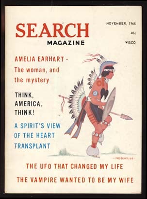 Item #21027 Search Magazine November 1968. Raymond Palmer, ed