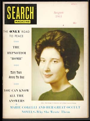 Item #21049 Search Magazine August 1963. Raymond Palmer, ed