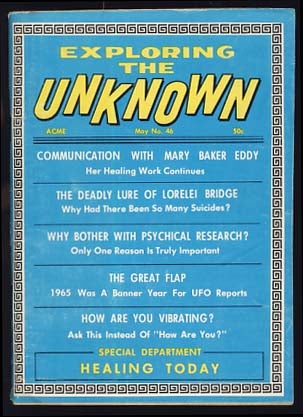 Item #21065 Exploring the Unknown January 1968. Robert A. W. Lowndes, ed.
