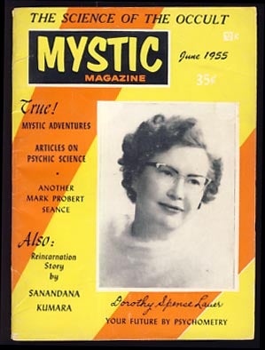 Item #21118 Mystic Magazine June 1955. Raymond Palmer, ed