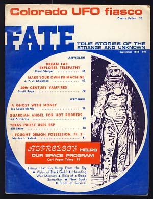 Item #21129 Fate September 1968. Mary Margaret Fuller, ed