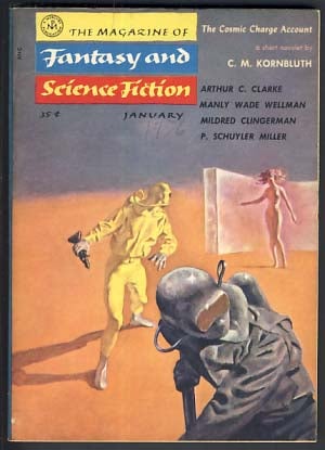 Item #21165 The Magazine of Fantasy and Science Fiction January 1956. Anthony Boucher, ed