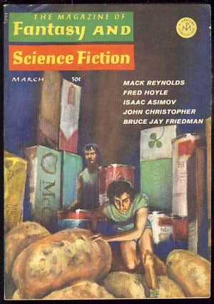 Item #21167 The Magazine of Fantasy and Science Fiction March 1967. Edward L. Ferman, ed