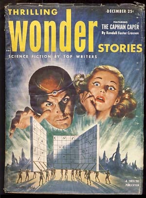 Item #21174 Thrilling Wonder Stories December 1952. Samuel Mines, ed
