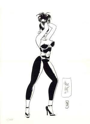 Item #21647 Pin-Up #2 from the Portfolio Chiara, Chica e le altre - Signed and Numbered Limited...