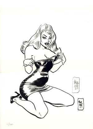 Item #21655 Pin-Up #10 from the Portfolio Chiara, Chica e le altre - Signed and Numbered Limited...
