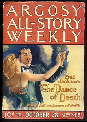 Item #21820 The Fire People Part Two in Argosy All-Story Weekly October 28, 1922. Ray Cummings