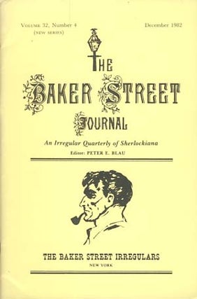 Item #21967 The Baker Street Journal December 1982. Peter F. Blau, ed