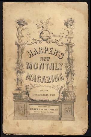 Item #22003 Forty-three Days in an Open Boat in Harper's New Monthly Magazine December 1866. Mark Twain.