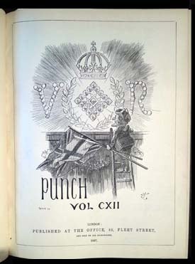 Item #22065 Punch Vol. CXII - January 1897 to July 1897. Francis Burnand, ed