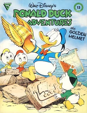 Item #22092 Gladstone Comic Album No. 13 - Donald Duck Adventures Featuring The Golden Helmet. Carl Barks.