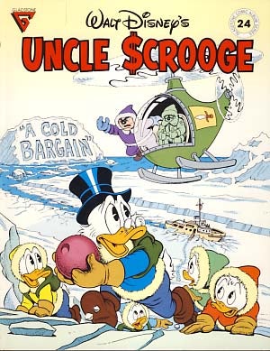 Item #22102 Gladstone Comic Album No. 24 - Uncle Scrooge in A Cold Bargain. Carl Barks