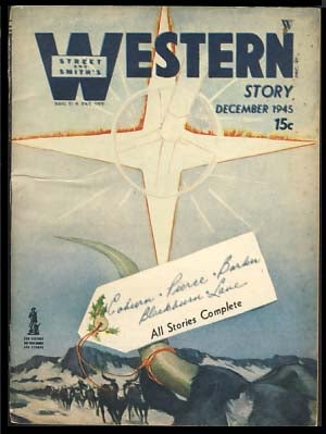 Item #22210 Street and Smith's Western Story December 1945. John Burr, ed