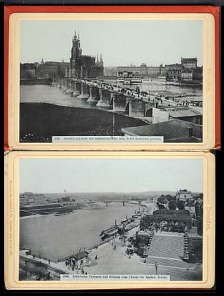 Dresden - Set of Twenty Postcards from the Late 1800s.